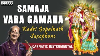 Samaja Vara Gamana  Pulse Beat  Kadri Gopalnath Saxophone  Carnatic Classical Instrument [upl. by Patsy350]