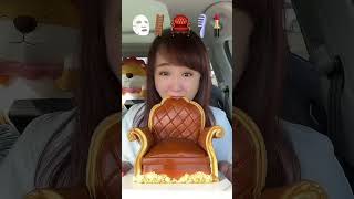 Eat emoticonseat you bite by bitethe copilot eats snacksfoodshortvideoEatemoticons [upl. by Etteval]