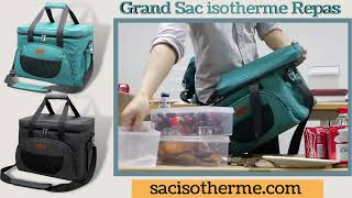 Grand Sac Isotherme Repas [upl. by Willetta739]