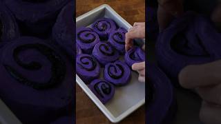 Halloween Cinnamon Rolls 🎃 baking [upl. by Adnohsek]