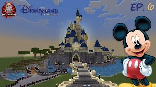 How to build the Disneyland Paris Castle in Minecraft 6 [upl. by Nocam]