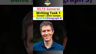 IELTS General Writing Task 1 Formal Letter band 9 Part 4 [upl. by Adnohsak]