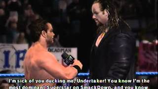 Smackdown VS Raw 2007  Undertaker predicts Chris Benoits suicide thingy [upl. by Neenaj378]