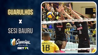 Guarulhos X Sesi Bauru  MELHORES MOMENTOS  Superliga BET7K Masculino 2324 [upl. by Akiras]