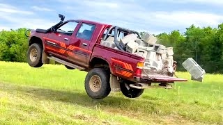 Toyota Hilux Durability Test 1 [upl. by Otirecul]