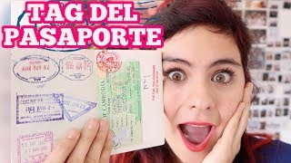 Así se ve un pasaporte COMPLETAMENTE LLENOI Tag del pasaporte [upl. by Annahsohs]