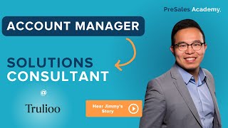 Account Manager to Solutions Consultant Presales [upl. by Hunger130]