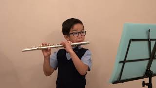 Practice ABRSM 2022 Flute Grade 4 A1 Allegretto Solo [upl. by Harmon456]