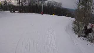 NASTAR ski racing at Shawnee mountain [upl. by Kir]