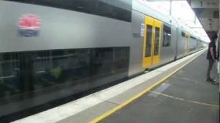 CityRail A3 quotWaratahquot Arriving at Holsworthy onboard to Glenfield amp Departing Leumeah [upl. by Bright212]