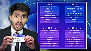 Champions League Group Stage Draw Reaction ft TATTU TACTICIAN [upl. by Erminia]