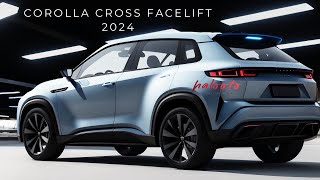 The new and improved Toyota Corolla Cross will debut in 2024 with a base price of 24000 [upl. by Staal746]