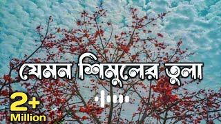 Jemon Shimuler Tula  যেমন শিমুলের তুলা  TikTok Trending Song  LoFi Song Slowed amp Reverb [upl. by Molli]