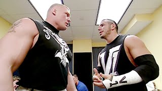 Brock Lesnar throws Matt Hardy through a wall SmackDown Nov 21 2002 [upl. by Sadoff]