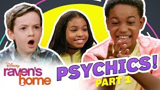 Lets be Psychics Part 1🔮  Do It Duo  Ravens Home  Disney Channel [upl. by Enyamrahs]