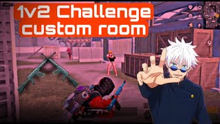 😈Random player challenge me 1v2 💀  Only shotgun  BGMI TDM [upl. by Pip]