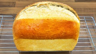 Crispy Crust White Loaf Youll never buy bread again once you taste this amazing loaf [upl. by Flannery]