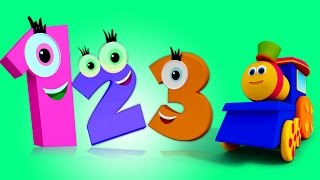 Bob der Zug  Zahlen für Kinder  Kinderlieder  Bob Train Number Song  Learn Numbers  Kids Song [upl. by Ginnifer]