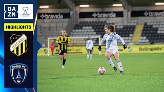 HIGHLIGHTS  BK Häcken vs Paris FC  UEFA Womens Champions League 202324 Français [upl. by Nalim]