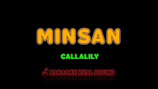 Callalily  Minsan Karaoke Real Sound [upl. by Ursula]