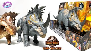 NEW SINOCERATOPS COLLECTION Jurassic World Camp Cretaceous Dinosaurs [upl. by Eugeniusz]