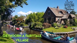 Giethoorn  Fairytale village  Must visit place Holland Netherlands Unplannedtrip 4k [upl. by Mide]