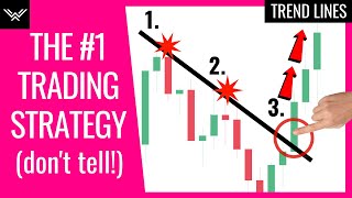 Best Trend Lines Trading Strategy Advanced [upl. by Zonnya877]