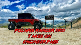 Taking on Colorados Engineer Pass in our Polaris Ranger Extreme Duty 1500 [upl. by Enelyar]