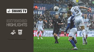 Swansea City v Ipswich Town  Extended Highlights [upl. by Ignatz174]