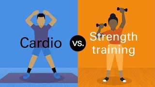 Cardio vs strength training What you need to know [upl. by Madigan488]