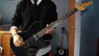 Mamis Battle Theme Credens Justitiam Guitar Cover  Puella Magi Madoka Magica [upl. by Verger]