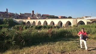 VALENCIA  DESDE EL PUENTE MEDIEVAL DE TORDESILLAS  CASTILLA LEÓN  ESPAÑA [upl. by Malet302]