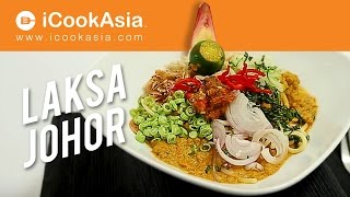 Resepi Laksa Johor  Try Masak  iCookAsia [upl. by Clint]