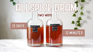 Instant Allspice Dram Recipe and Traditional [upl. by Ellenehc]