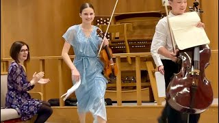 Masterclass amp Final Concert of 14 year old Karolina Protsenko  The Mendelssohn Piano Trio [upl. by Manthei]