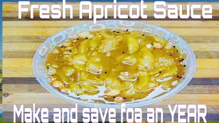 Fresh Apricot Sauce [upl. by Ahsilla]