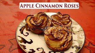 How To Bake Apple Cinnamon Roses  Geeky Goodies [upl. by Chadburn]