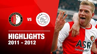 HATTRICK in Klassieker voor GUIDETTI  Highlights Feyenoord  Ajax  Eredivisie 20112012 [upl. by Llahsram55]