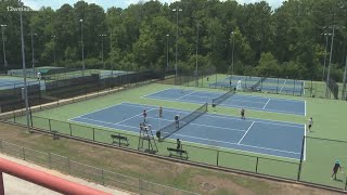 Athletes preparing for 11th year of Mercer Tennis Classic [upl. by Shanley]