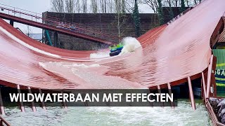 Bellewaerde Park test spectaculaire nieuwe wildwaterbaan Amazonia [upl. by Scriven281]