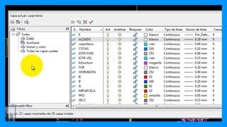 Autocad  Filtros de capa y cómo utilizarlos filtro de propiedades y grupos Tutorial en Español HD [upl. by Cotterell]