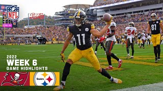 Tampa Bay Buccaneers vs Pittsburgh Steelers  2022 Week 6 Highlights [upl. by Lienad391]