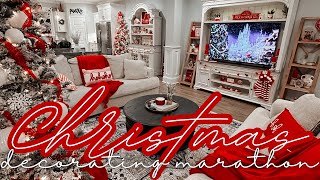 🎄CHRISTMAS DECORATING MARATHON  CHRISTMAS DECOR IDEAS 2023  CHRISTMAS DECORATIONS 2023 [upl. by Kcirdaed7]