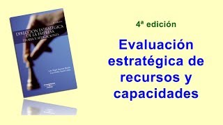 Evaluación estratégica de recursos y capacidades [upl. by Ddal]