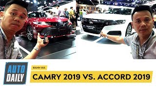 So sánh nhanh Camry 2019 và Accord 2019 Bạn chọn xe nào BIMS 2019 [upl. by Pollock]