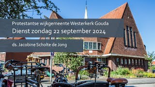 Westerkerk dienst 22 september 2024 [upl. by Atnahsal]