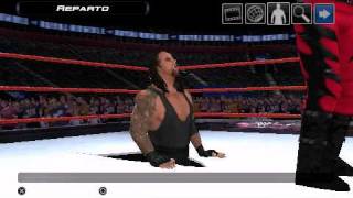 Smackdown Vs RAW 2011 Undertaker Attacks Masked Kane [upl. by Annatnas236]