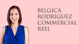 Belgica Paola Rodriguez Commercial Reel 2018 [upl. by Zoeller]