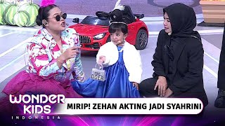 Syahrini Kecil Zehan Akting Sambil Nyanyikan “Gubrak Gubrak Gubrak Jeng Jeng Jeng”  Wonder Kids [upl. by Beuthel872]