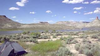 Firehole Canyon in Flaming Gorge National Recreation Area [upl. by Anaiq]